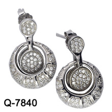 Neueste Styles Ohrringe 925 Silber Schmuck (Q-7840 JPG)